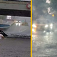Apokaliptični prizori s Hrvaške: hude poplave na cestah odnašale avtomobile (VIDEO in FOTO)