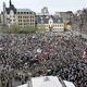 Video: Pred začetkom Evrovizije v Malmoju množični protesti v središču mesta