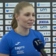 Maja Mihalinec Zidar za dve stotinki prehitela Lucijo Potnik za naslov na 60 metrov